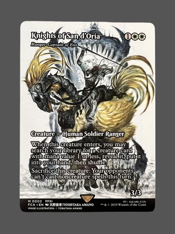 Knights of San d'Oria Holo MTG Proxy | Final Fantasy
