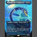 Kokusho, the Evening Star Foil MTG Proxy | Streets of New Capenna