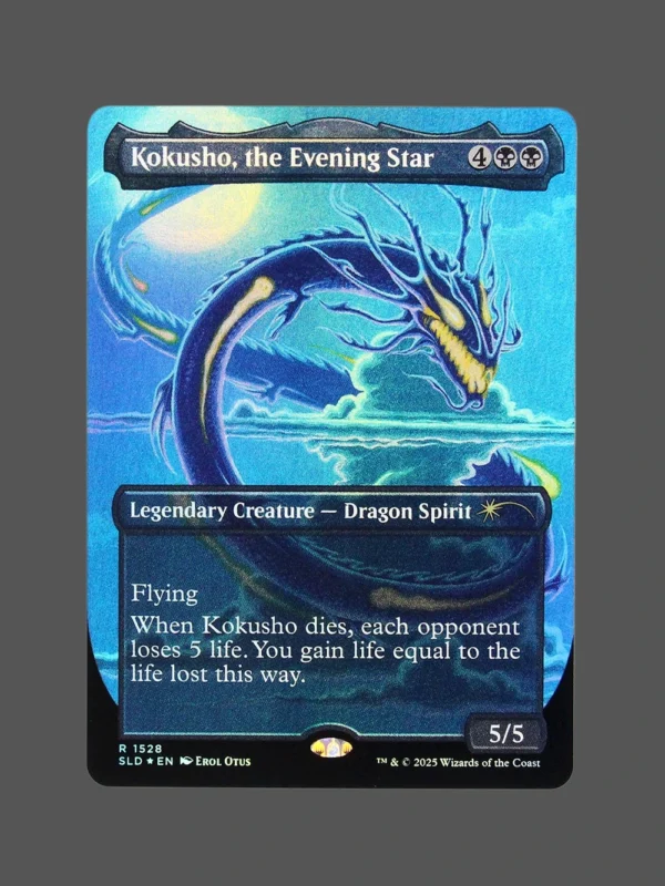Kokusho, the Evening Star Foil MTG Proxy | Streets of New Capenna