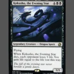 Kokusho, the Evening Star Holo MTG Proxy | Ixalan