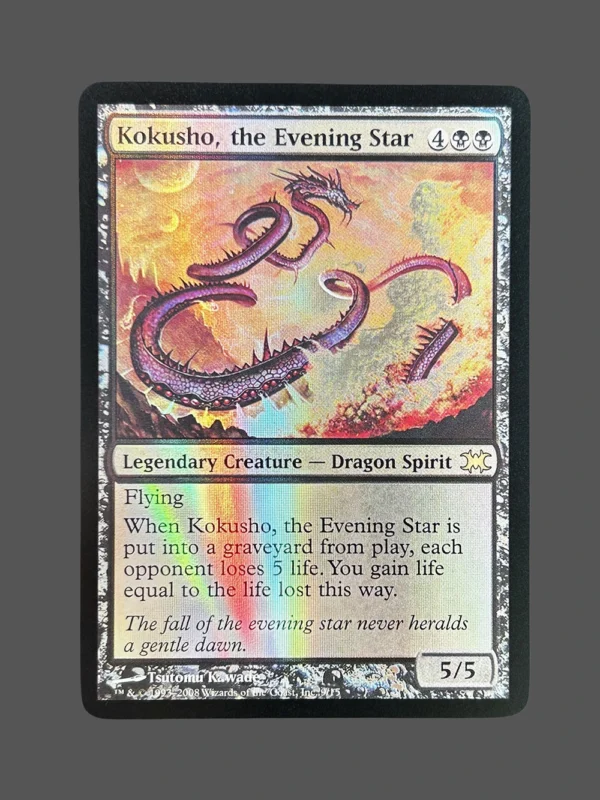 Kokusho, the Evening Star Vault Foil MTG Proxy | Shards of Alara