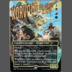 Korvold, Fae-Cursed King Holo MTG Proxy | Secret Lair Drop