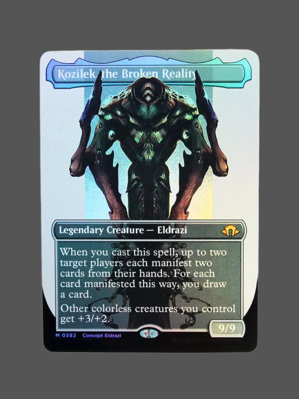 Kozilek, the Broken Reality Foil MTG Proxy | Eldritch Moon