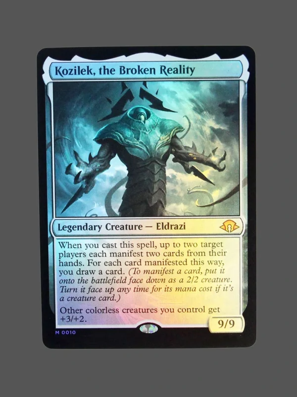 Kozilek, the Broken Reality Foil MTG Proxy | Modern Masters
