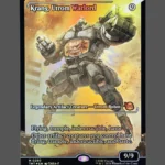 Krang, Utrom Warlord Foil MTG Proxy | TMNT