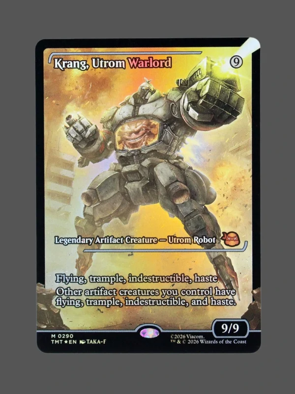 Krang, Utrom Warlord Foil MTG Proxy | TMNT
