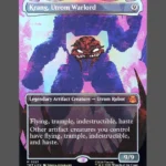Krang, Utrom Warlord Foil MTG Proxy | TMNT