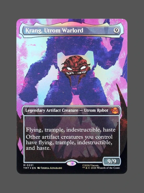 Krang, Utrom Warlord Foil MTG Proxy | TMNT