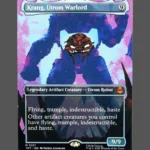 Krang, Utrom Warlord Holo MTG Proxy | TMNT