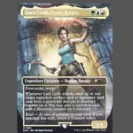 Lara Croft, Tomb Raider Holo MTG Proxy | Secret Lair