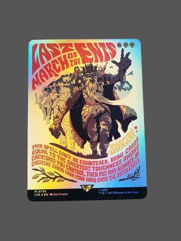 Last March of the Ents Foil MTG Proxy | March of the Machine