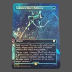 Legolas's Quick Reflexes Foil MTG Proxy | The Lord of the Rings