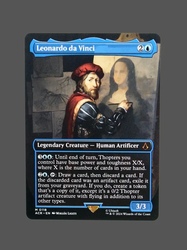 Leonardo da Vinci Holo MTG Proxy | ACR