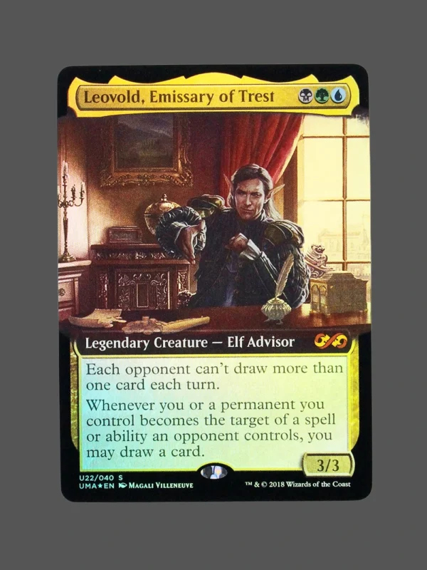 Leovold, Emissary of Trest Foil MTG Proxy | Ultimate Masters