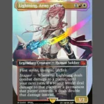 Lightning, Army of One Foil MTG Proxy | Final Fantasy