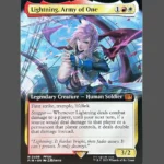 Lightning, Army of One Holo MTG Proxy | Final Fantasy