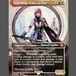 Lightning, Army of One Holo MTG Proxy | Final Fantasy