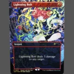 Lightning Bolt Foil MTG Proxy | Secret Lair Gen Con