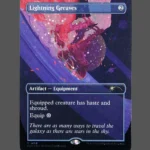 Lightning Greaves Galaxy Foil MTG Proxy | Zendikar Rising