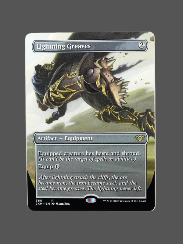 Lightning Greaves Holo MTG Proxy | Double Masters 2020
