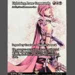 Lightning, Lone Commando Holo MTG Proxy | FFXIII