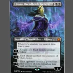Liliana, Dreadhorde General Holo MTG Proxy | Forgotten Realms