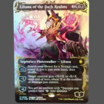 Liliana of the Dark Realms Raised Foil MTG Proxy | Baldur's Gate: Legends