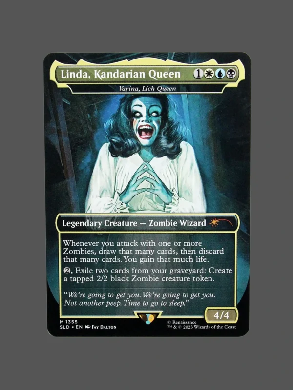 Linda, Kandarian Queen Holo MTG Proxy | Secret Lair Drop