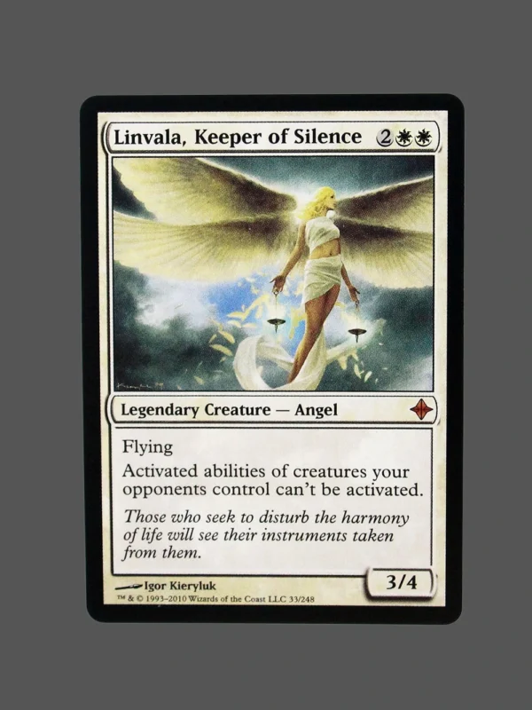 Linvala, Keeper of Silence Regular MTG Proxy | Magic 2010