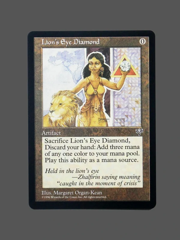 Lion's Eye Diamond Holo MTG Proxy | Legends