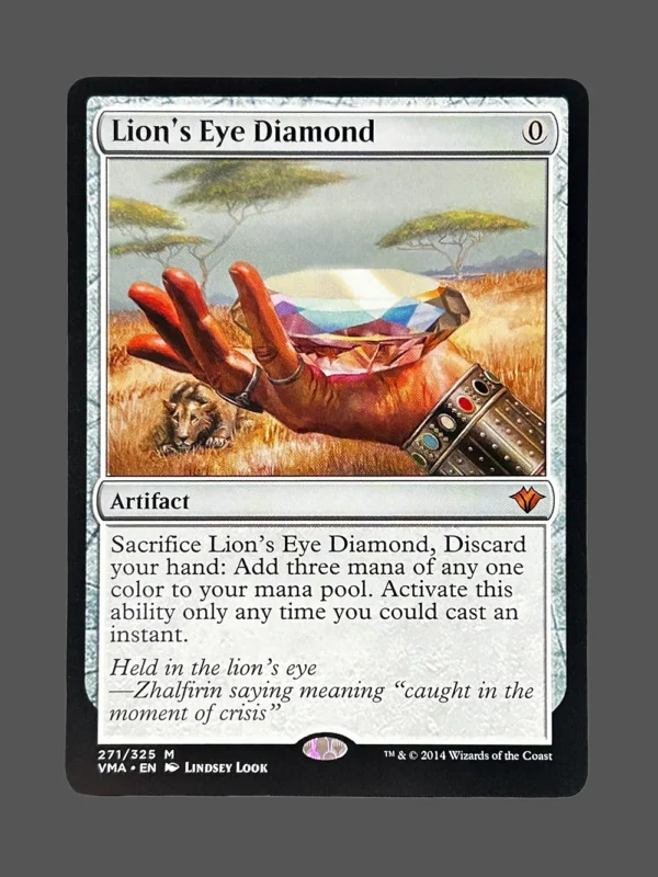 Lion's Eye Diamond Holo MTG Proxy | VMA
