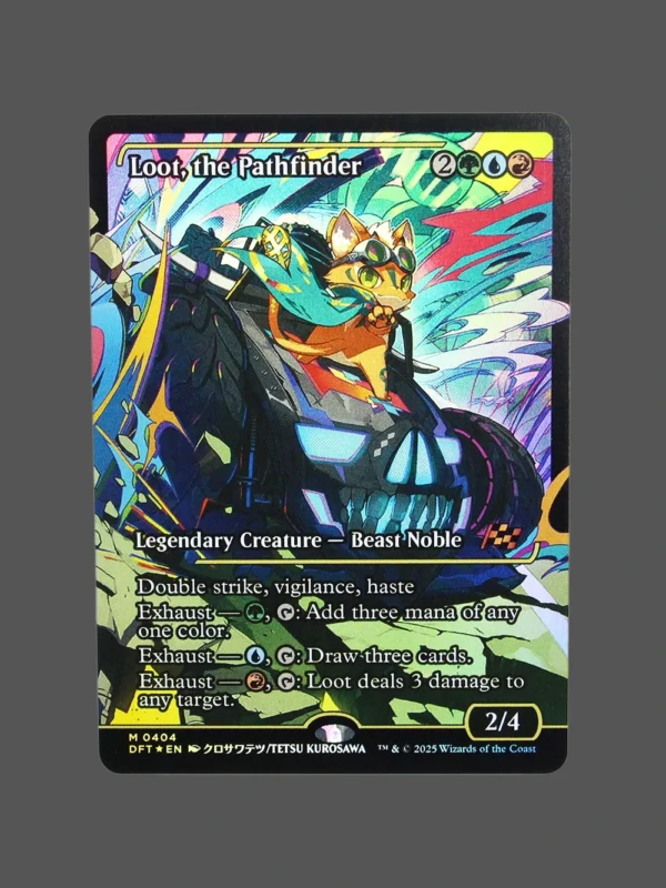 Loot, the Pathfinder Foil MTG Proxy | Dominaria United