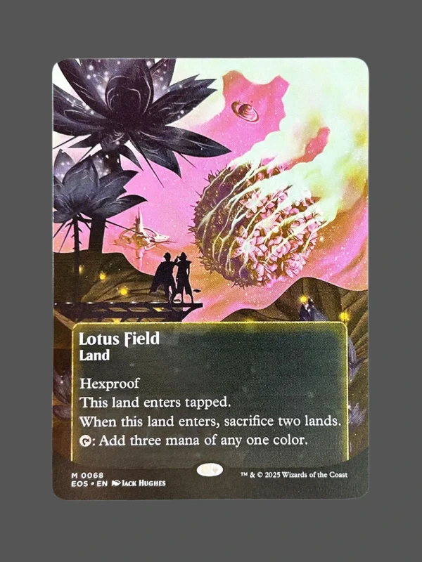 Lotus Field Holo MTG Proxy | The Lost Caverns of Ixalan
