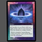 Lotus Petal Foil MTG Proxy | Urza's Saga
