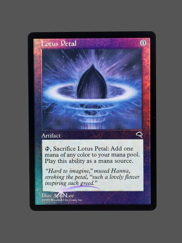 Lotus Petal Foil MTG Proxy | Urza's Saga