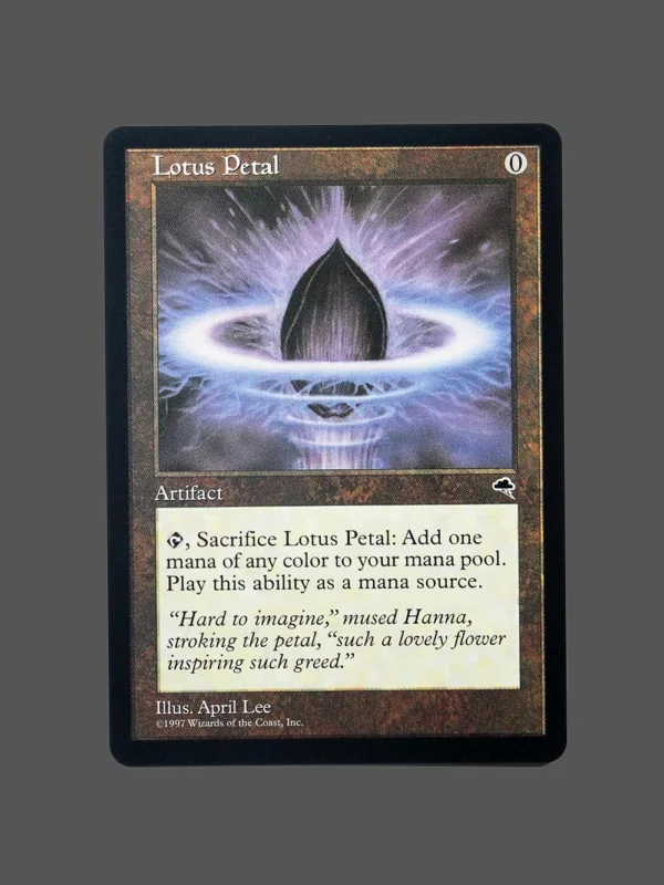 Lotus Petal Holo MTG Proxy | Mirage