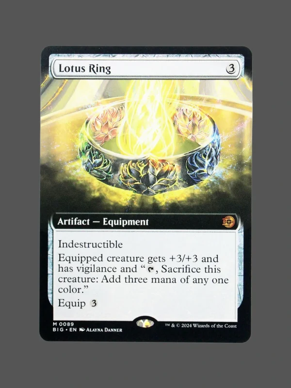 Lotus Ring Holo MTG Proxy | Modern Horizons 3