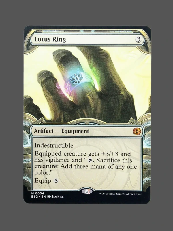Lotus Ring Holo MTG Proxy | Modern Horizons 3