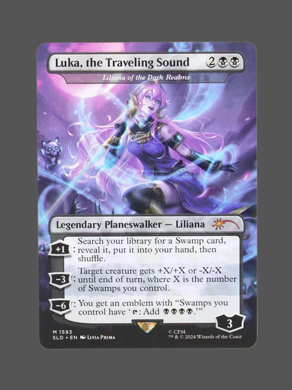 Luka, the Traveling Sound Holo MTG Proxy | Secret Lair Drop