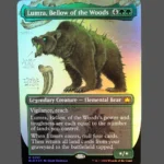 Lumra, Bellow of the Woods Foil MTG Proxy | Bloomburrow