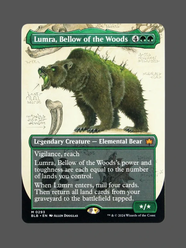 Lumra, Bellow of the Woods Holo MTG Proxy | The Lost Caverns of Ixalan