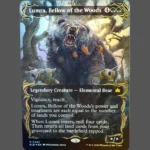 Lumra, Bellow of the Woods Raised Foil MTG Proxy | The Lost Caverns of Ixalan