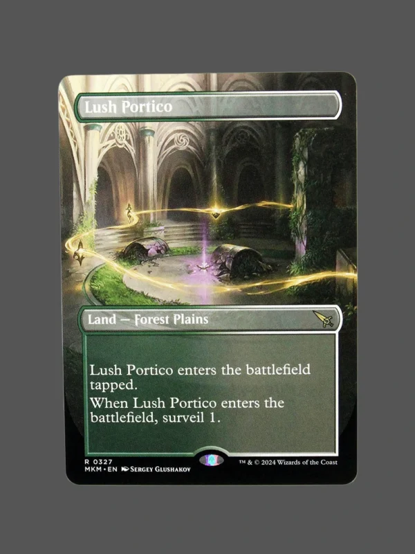 Lush Portico Holo MTG Proxy | Murders at Karlov Manor