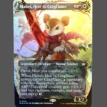 Mabel, Heir to Cragflame Raised Foil MTG Proxy | Bloomburrow