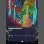 Mana Confluence Galaxy Foil MTG Proxy | Commander Legends