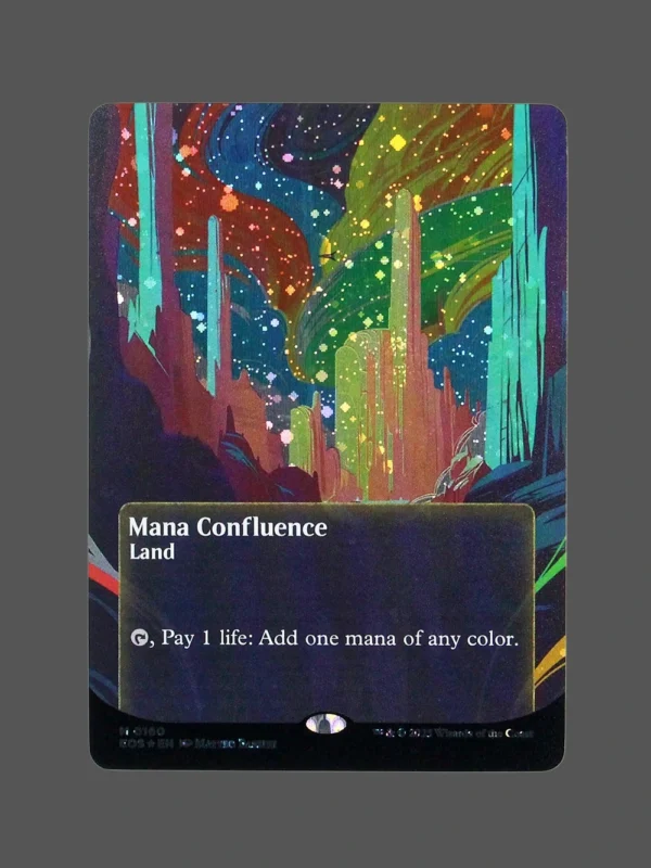 Mana Confluence Galaxy Foil MTG Proxy | Commander Legends