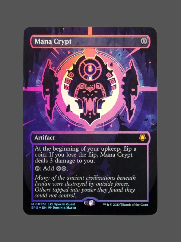 Mana Crypt Foil MTG Proxy | Secret Lair Drop