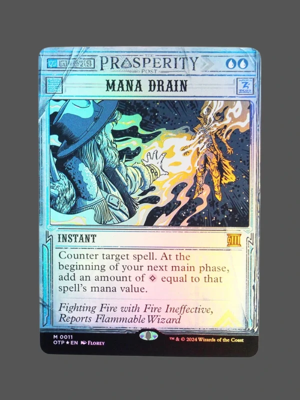 Mana Drain Foil MTG Proxy | The Prosperity Post