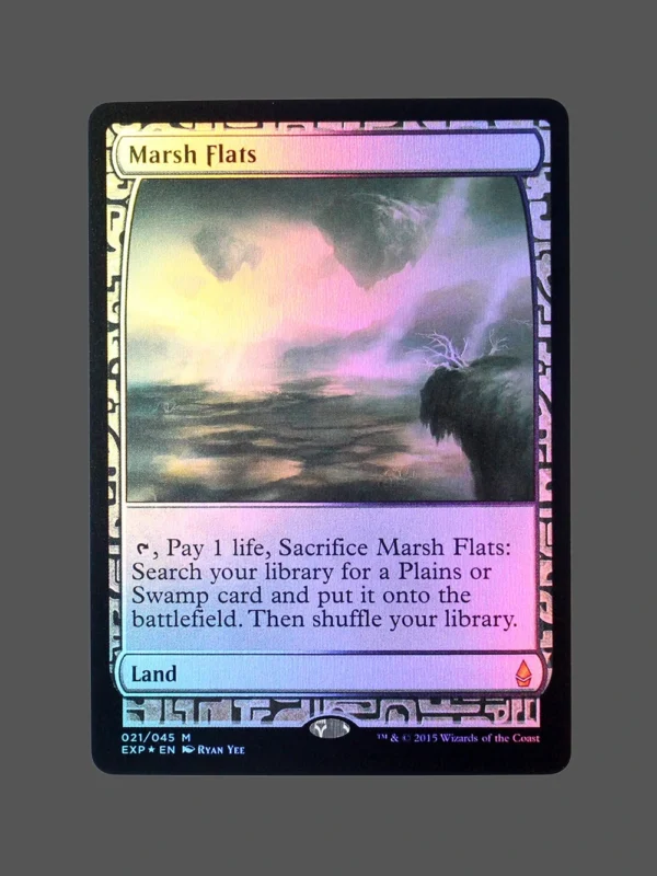 Marsh Flats Foil MTG Proxy | Expedition