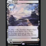 Marsh Flats Foil MTG Proxy | Zendikar Rising
